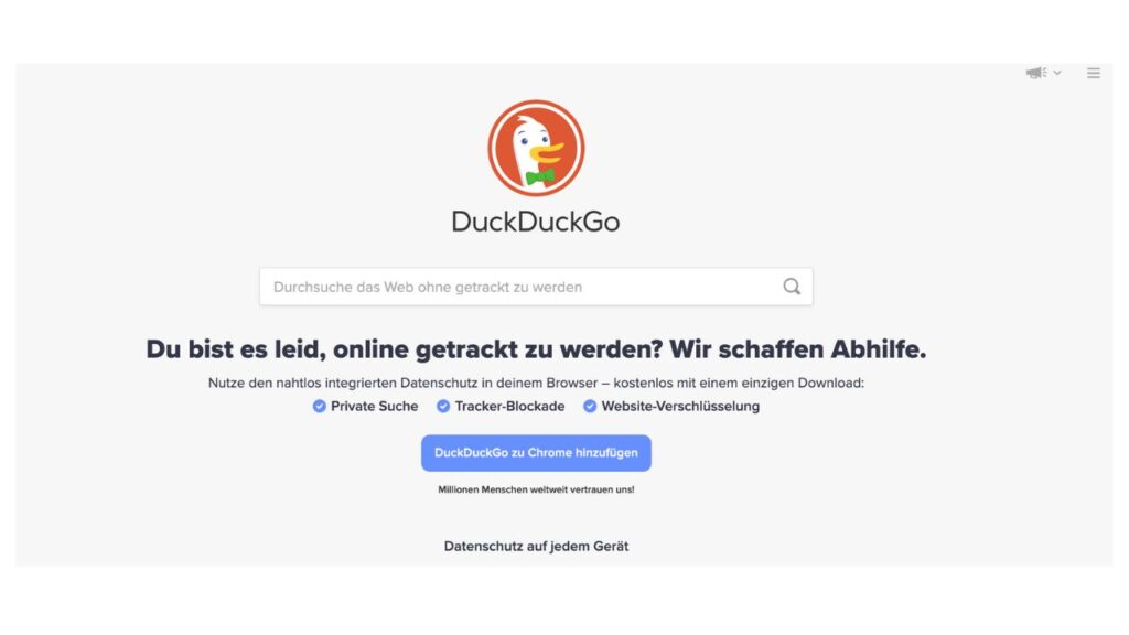 Alternative Suchmaschinen_Duckduckgo