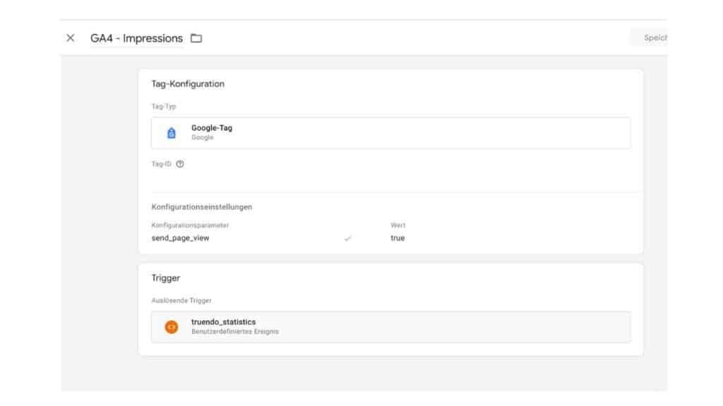 Trigger hinzufügen GTM