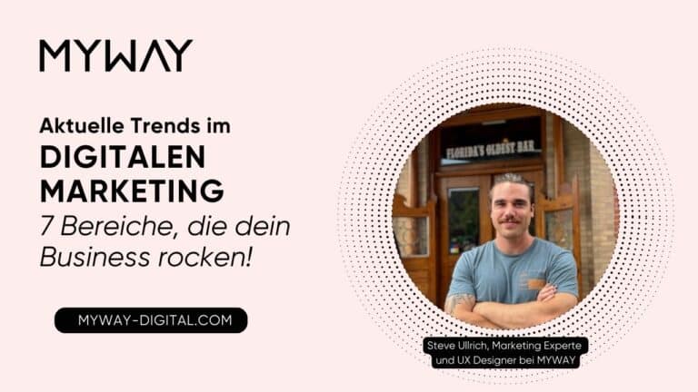 Aktuelle Trends im Digitalen Marketing Steve Ullrich, MYWAY