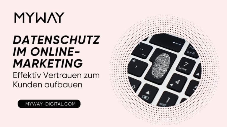 Datenschutz im Online-Marketing Cover Bild