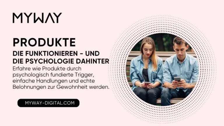 Ein Mann und eine Frau sitzen auf einer Bank und schauen auf ihre Telefone Produkte die funktionieren Cover
