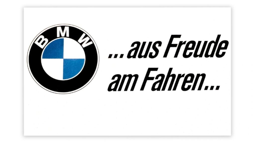 BMW aus Freude am Fahren