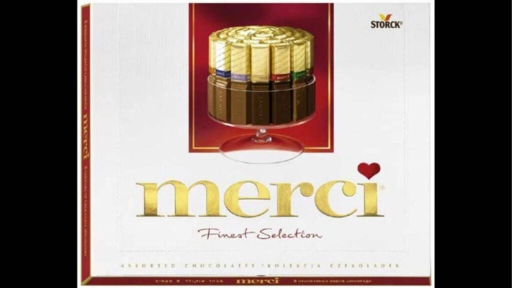 Merci das es dich gibt - Werbeslogan
