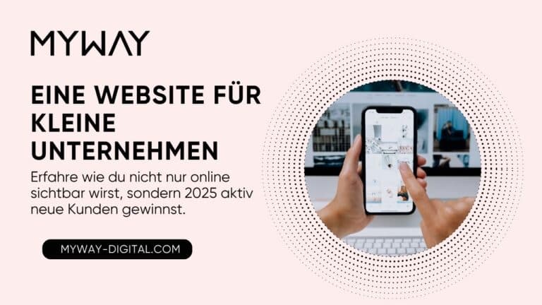 Eine Website für kleine Unternehmen Cover