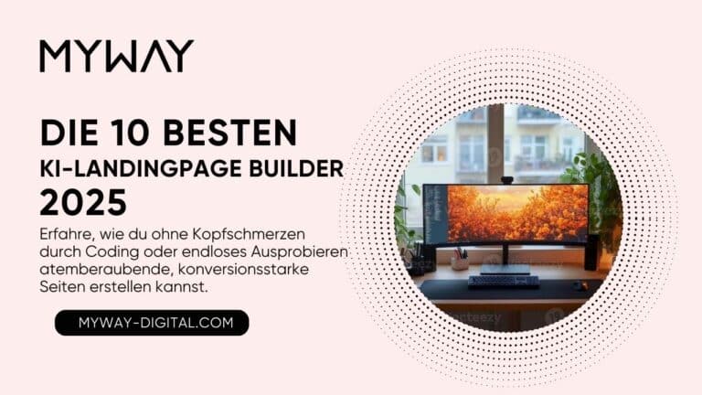 Die 10 besten KI-Landingpage Builder 2025 Cover