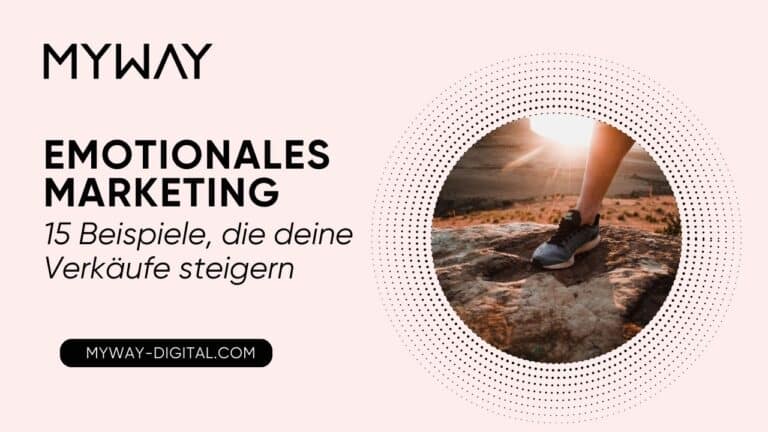 Der Fuß einer Person auf einem Stein: Emotionales Marketing
