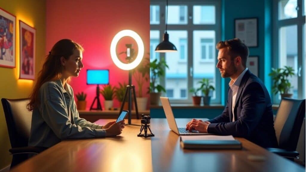 Social Media Plattform Vergleich LinkedIn versus Tiktok