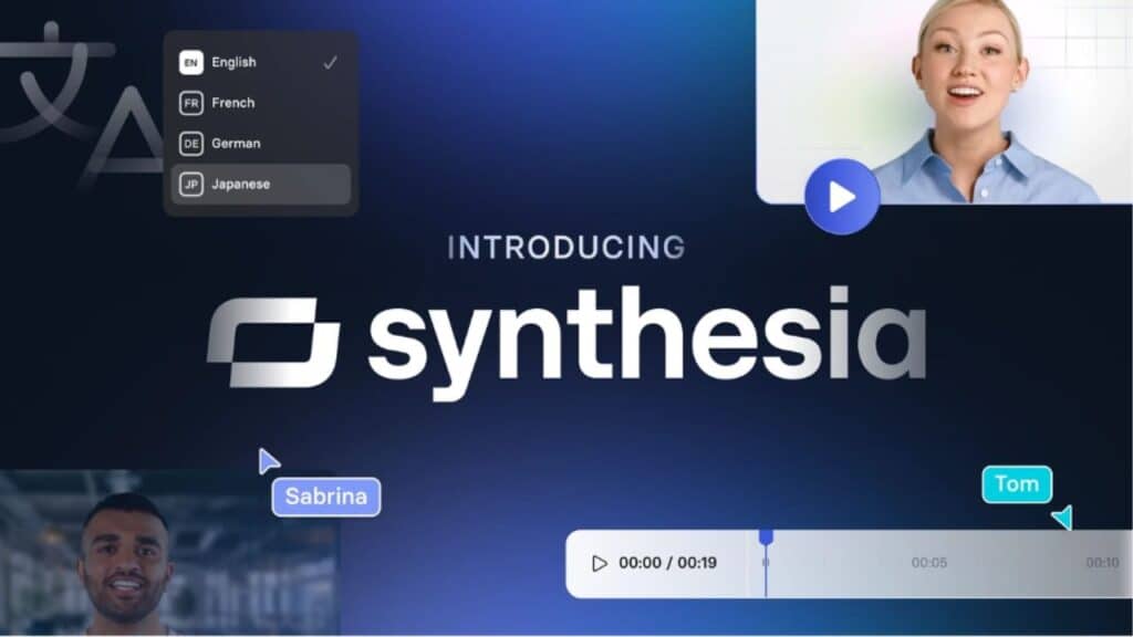 Beste KI-Videotools für YouTube Synthesia