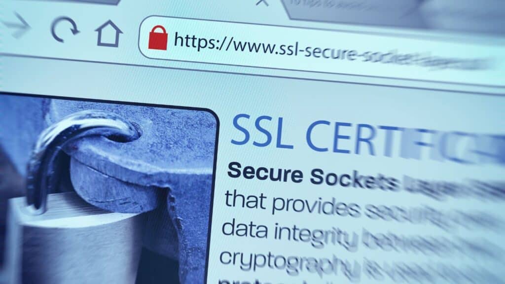 SEO für Coaches SSL Zertifikat in der Website